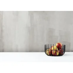 Point-Virgule Wire mand zwart by Tore Bleuzé Ø 20cm