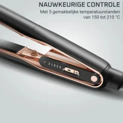 Rowenta SF8120 Thermocare Stijltang – 5 standen (150° tot 210°)