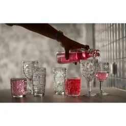 Royal Leerdam LEERDAM 4 BEKERGLAZEN - ROCKS 23 CL