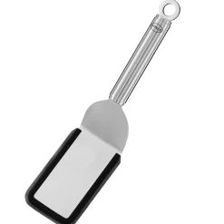 Rösle Gebogen spatel 26,5cm RVS met siliconen rand