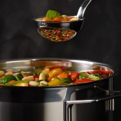 Rösle Scheplepel met schenkrand Ø 9 cm 32cm 0,16L RVS