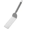 Rösle Schuine spatel geperforeerd 32cm RVS