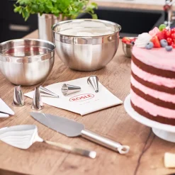 Rösle Taartmes gekarteld/glad 30cm