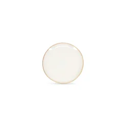 Salt & Pepper Artisan Plat bord 21cm coupe wit