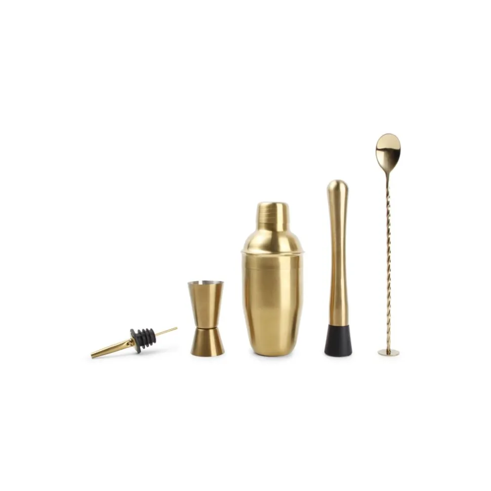 Salt & Pepper Bar Cocktailset 7-delig goud