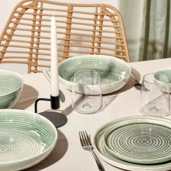 Salt & Pepper Cameo Kom 23xH5cm groen