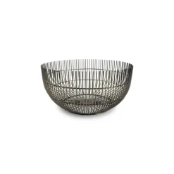 Salt & Pepper Iris Draadmand 25xH12cm vintage goud