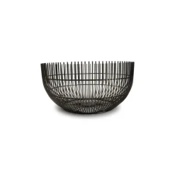 Salt & Pepper Iris Draadmand 25xH12cm vintage goud