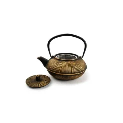 Salt & Pepper My Tea Theepot 80cl strepen goud/zwart