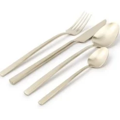 Salt & Pepper Terno Bestekset 16-delig mat goud