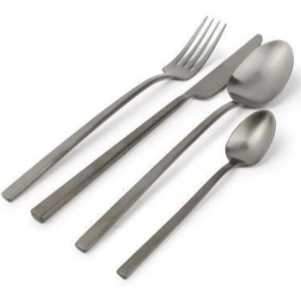 Salt & Pepper Terno Bestekset 16-delig mat zwart