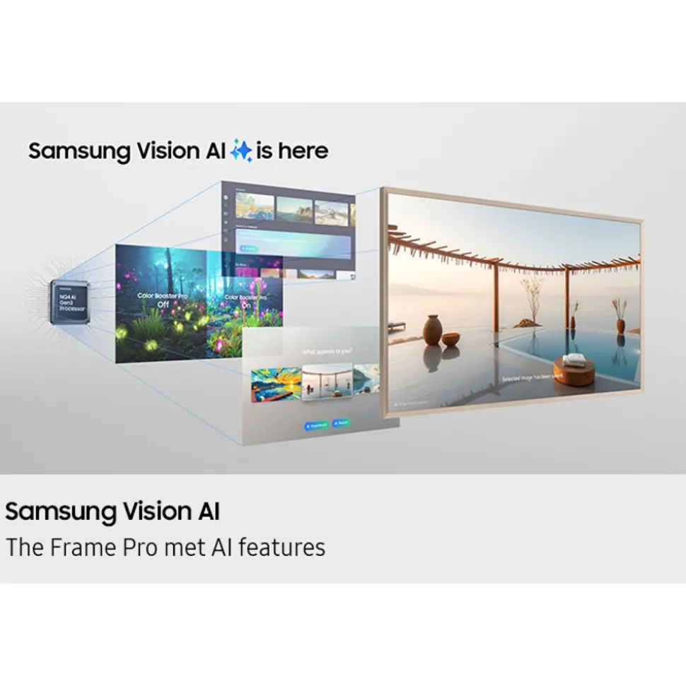 Samsung The Frame Pro Vision AI Smart TV LS03FW (2025) 85inch