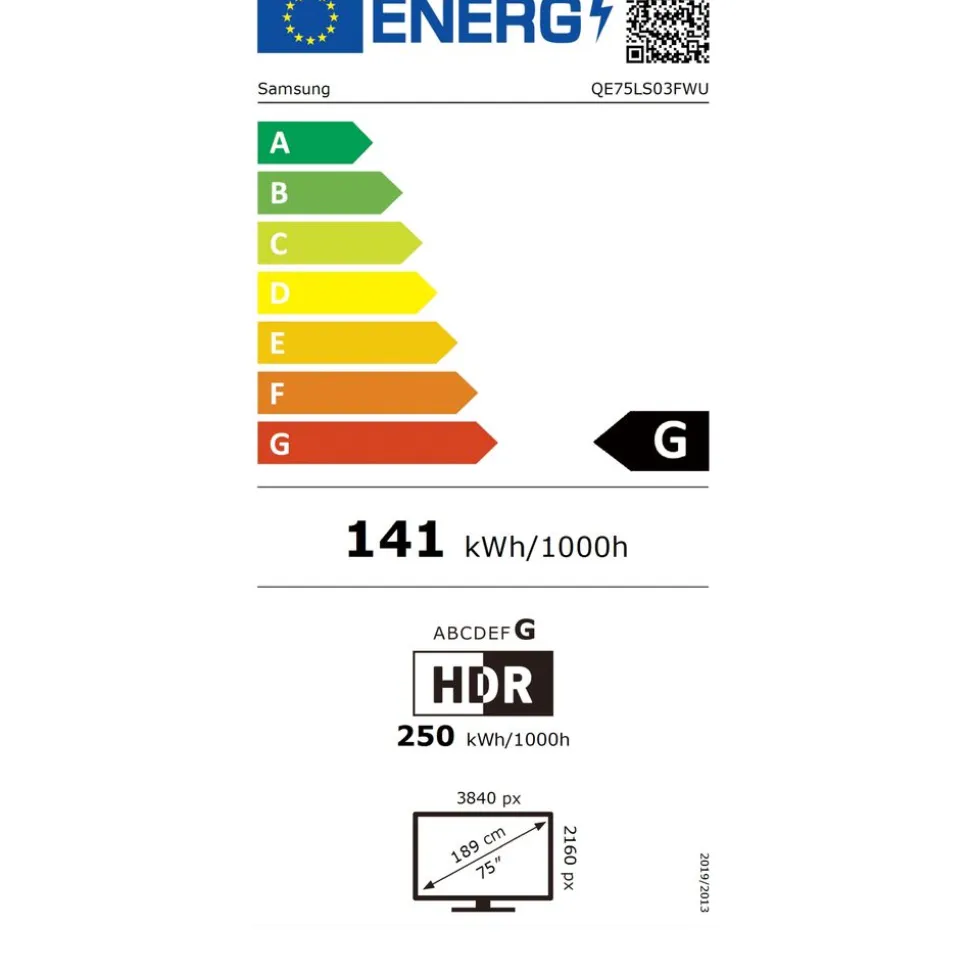 Samsung The Frame Pro Vision AI Smart TV LS03FW (2025) 75inch