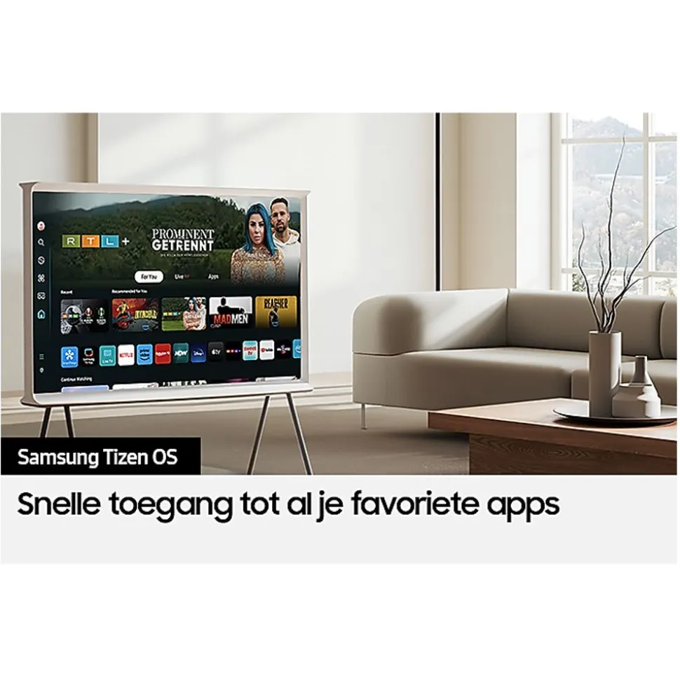 Samsung The Serif QLED 4K (2024) 55Inch Cloud White