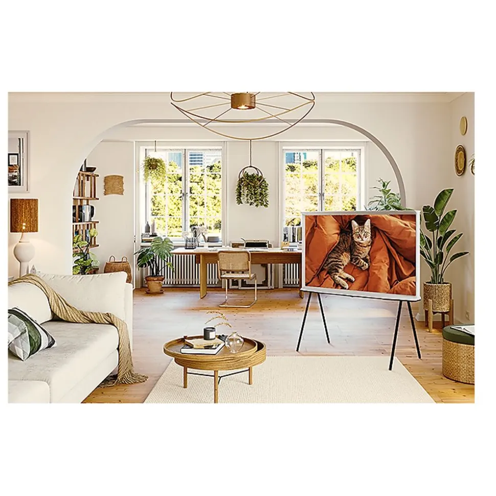 Samsung The Serif QLED 4K (2024) 55Inch Cloud White