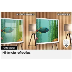 Samsung The Serif QLED 4K (2024) 55Inch Cloud White