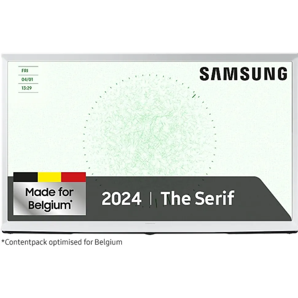 Samsung The Serif QLED 4K (2024) 50inch Cloud White
