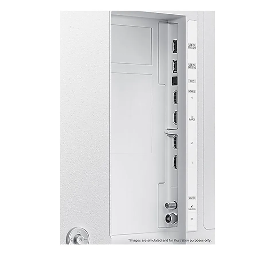 Samsung The Serif QLED 4K (2024) 50inch Cloud White