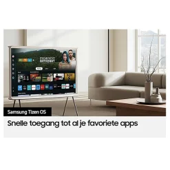 Samsung The Serif QLED 4K (2024) 50inch Cloud White