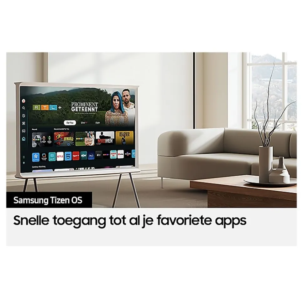 Samsung The Serif QLED 4K (2024) 50inch Cloud White