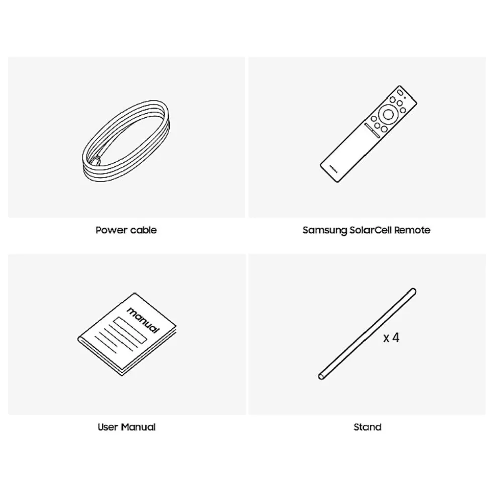 Samsung The Serif QLED 4K (2024) 43inch Cloud White