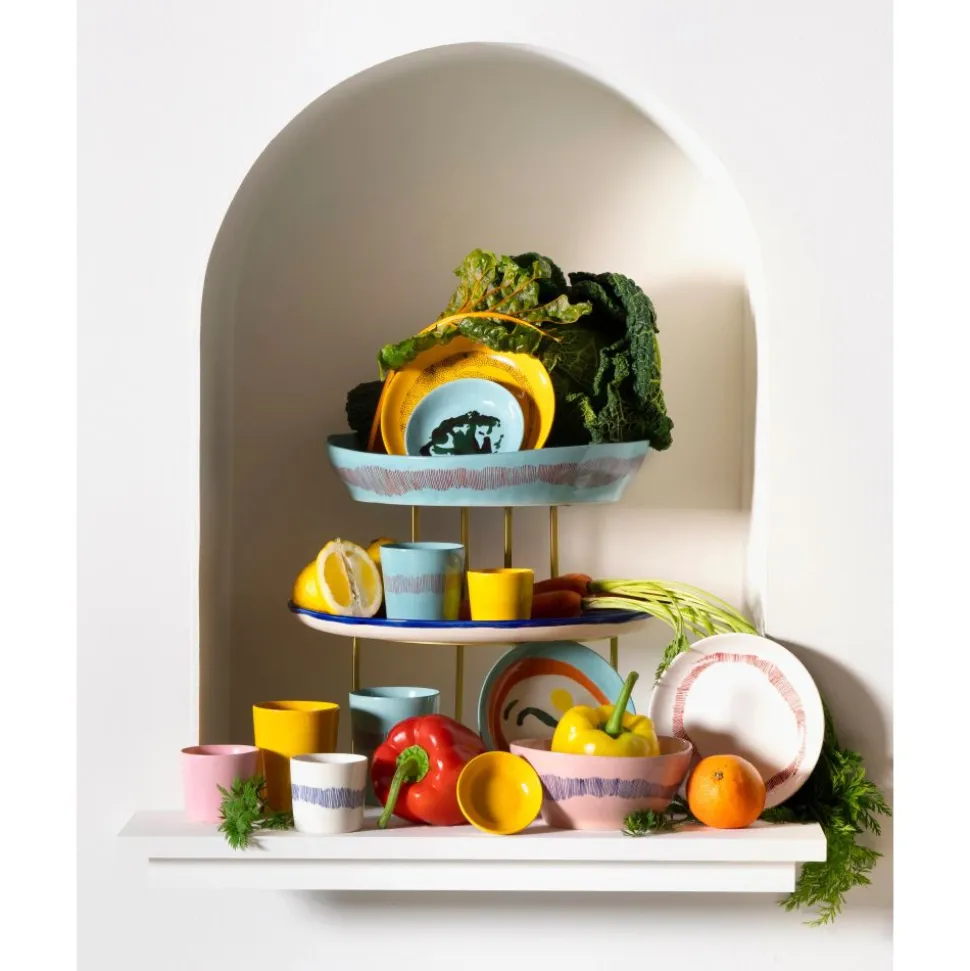 Serax Feast Kitchen & Table by Ottolenghi Staander M L25 x B25 x H15 CM GOUD