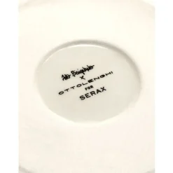 Serax Feast tableware by Ottolenghi Dinerbord L 26,5cm H2cm Wit Swirl-Stripes Blauw