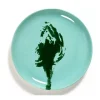 Serax Feast tableware by Ottolenghi Voorgerecht bord M 22,5cm H2cm Azure Artisjok Groen