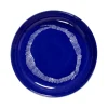 Serax Feast tableware by Ottolenghi Diep Bord 22cm H4cm Lapis Lazuli Swirl-Stripes Wit