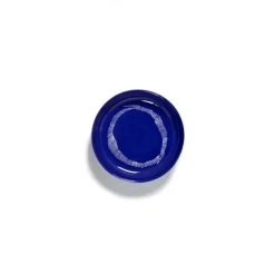 Serax Feast tableware by Ottolenghi Diep Bord 22cm H4cm Lapis Lazuli Swirl-Stripes Wit