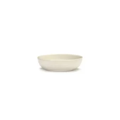 Serax Feast tableware by Ottolenghi Schotel XS 7,5cm H2cm Wit Paprika Zwart