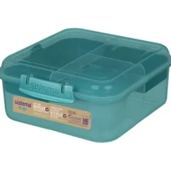 Sistema Ocean Bound Plastic To Go lunchbox Bento Cube 1.25L