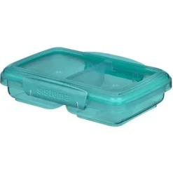 Sistema Ocean Bound Plastic To Go voorraaddoos met 2 compartimenten Small Split 350 ml