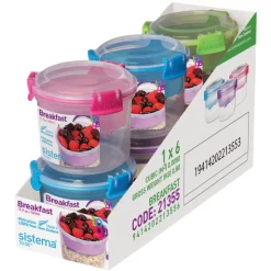 Sistema Sistema To Go ontbijtkom met compartiment Breakfast 530ml (6 ass.)