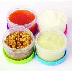 Sistema Sistema To Go set van 4 dressingpotjes 35ml (12 ass.)