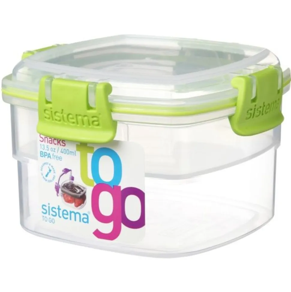 Sistema Sistema To Go snackdoos Snacks 400ml (6 ass.)