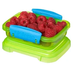 Sistema Sistema Trends Lunch set van 3 voorraaddoosjes 200ml (4 ass.)