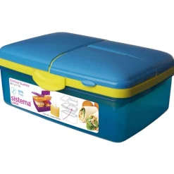 Sistema Trends Lunch lunchbox met drinkfles Slimline Quaddie 1.5L