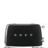 Smeg Broodrooster 2 sleuven 2 sneden Zwart