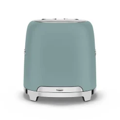 Smeg Broodrooster 2 sleuven 2 sneden emerald green