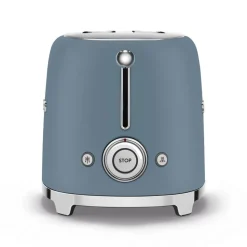 Smeg Broodrooster 2 sleuven 2 sneden storm blue