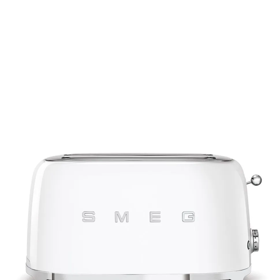 Smeg Broodrooster 2 sleuven 4 sneden Wit