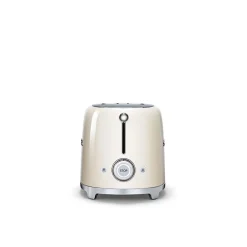 Smeg Broodrooster 2 sleuven 2 sneden Crème