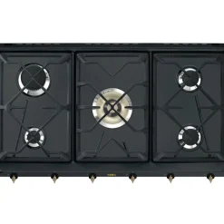 Smeg Coloniale kookplaat gas 90cm SRV896AOGH