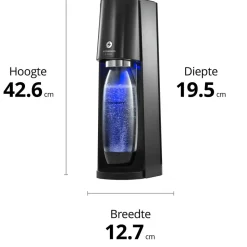 SodaStream E-Terra Zwart