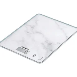 Soehnle Compact 300  Keukenweegschaal digitaal Marmer Wit