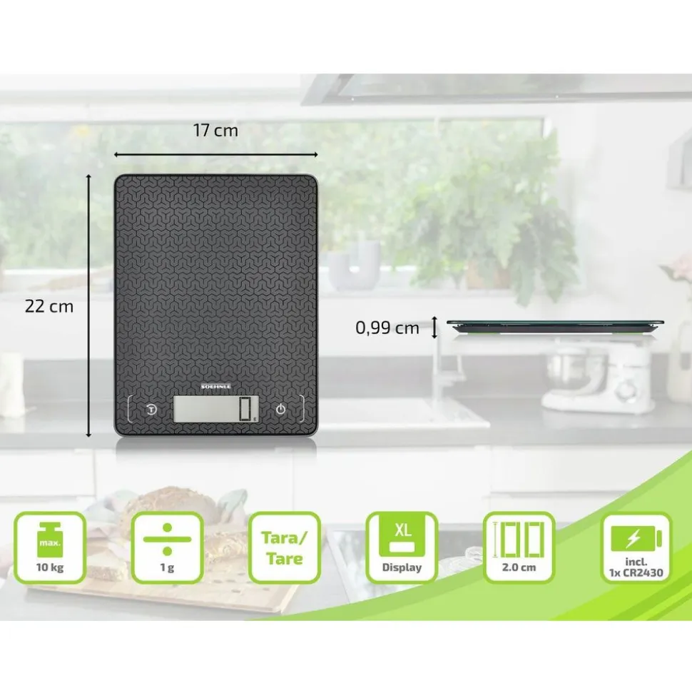 Soehnle Page Comfort Mosaix Keukenweegschaal