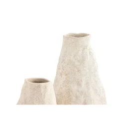 S|P Collection Cave Vaas 17xH33,5cm beige