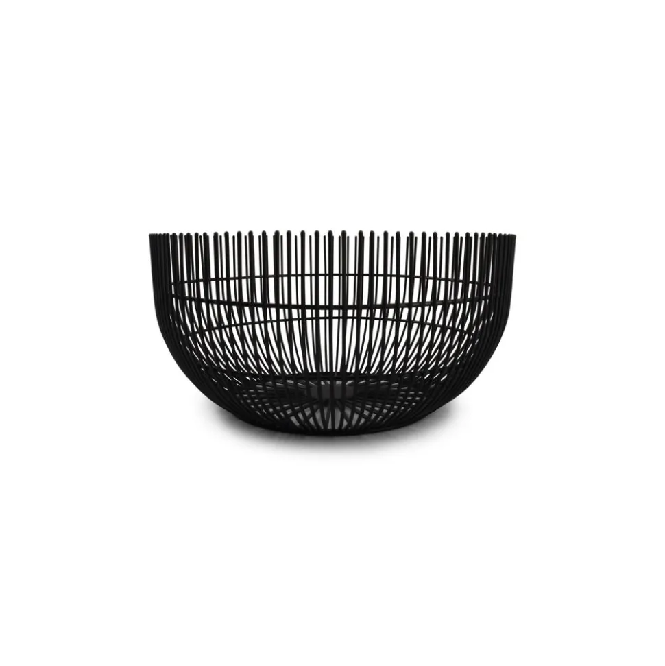 S|P Collection Iris Draadmand 25xH12cm zwart