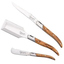 Style de Vie Luxury Line Charcuterieset 3pcs Olijf Hout